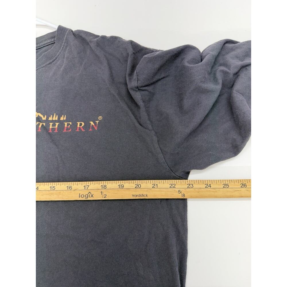 Simply Southern Womens Shirt Size XLarge Gray Nature Graphic Shirt Long Sleeve - Picture 8 of 11
